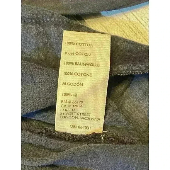 FP We the‎ Free Cool Meadow Peasant Blouse XSMALL Navy Long Sleeve Yoke Neck NWT - Picture 10 of 11